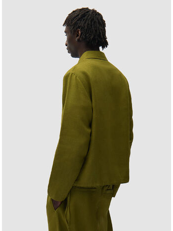 PULLOVER LINEN QUARTER ZIP, 300 GREEN, small