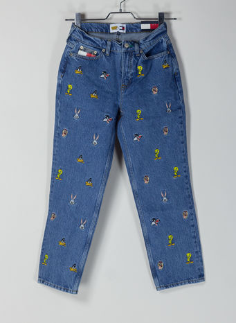 JEANS TJW LOONEY TUNES MOM, LIGHTBLUE, small