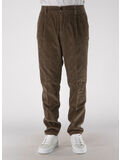 PANTALONE IN VELLUTO MITTE, 740 TORTORA, thumb