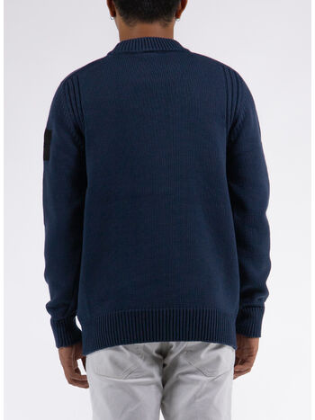 MAGLIONE GIROCOLLO, 208 NAVY, small