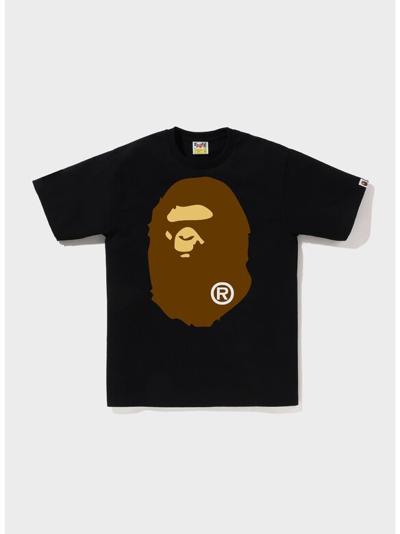 T-SHIRT BIG APE HEAD, BLACK, medium