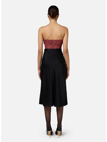 BODY IN JERSEY LUREX PLISSETTATO, , small