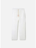 PANTALONE CALAIS, 01457L LINEN 01 WHITE, thumb
