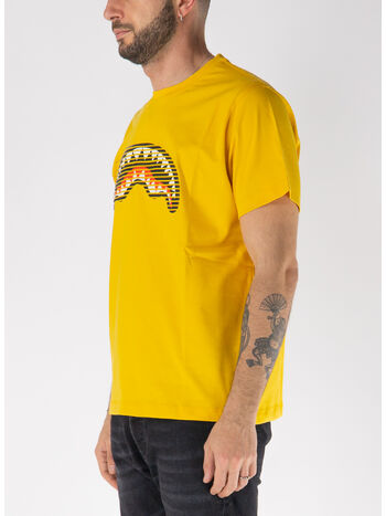 T-SHIRT FASTEST SHARK, YELLOW, small