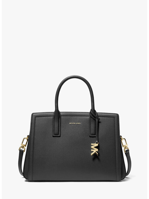 BORSA MEDIUM SATCHEL, 001 BLACK, medium