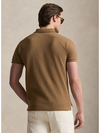 POLO L'ICONICA IN PIQU&Eacute;, RL BROWN/C8125, small