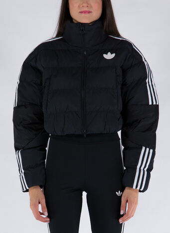 PIUMINO D SHORT PUFFER, BLACK, small