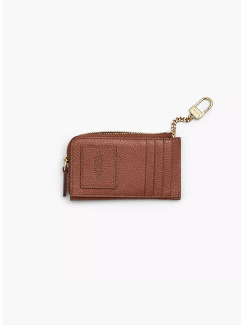 PORTAFOGLIO THE LEATHER TOP ZIP, 212 ARGAN OIL, small