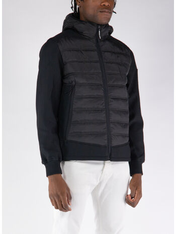 PIUMINO HYBRID SOFTSHELL, 001 BLACK, small