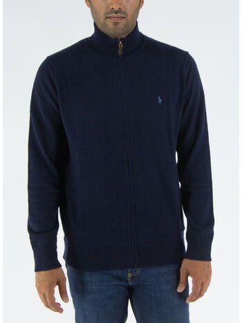CARDIGAN FULL ZIP, HUNTER NAVY, small