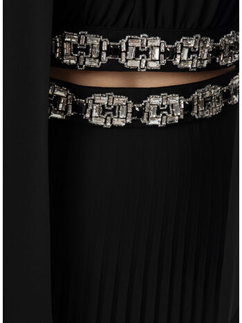 GONNA PLISSETTATA, 110 NERO, small