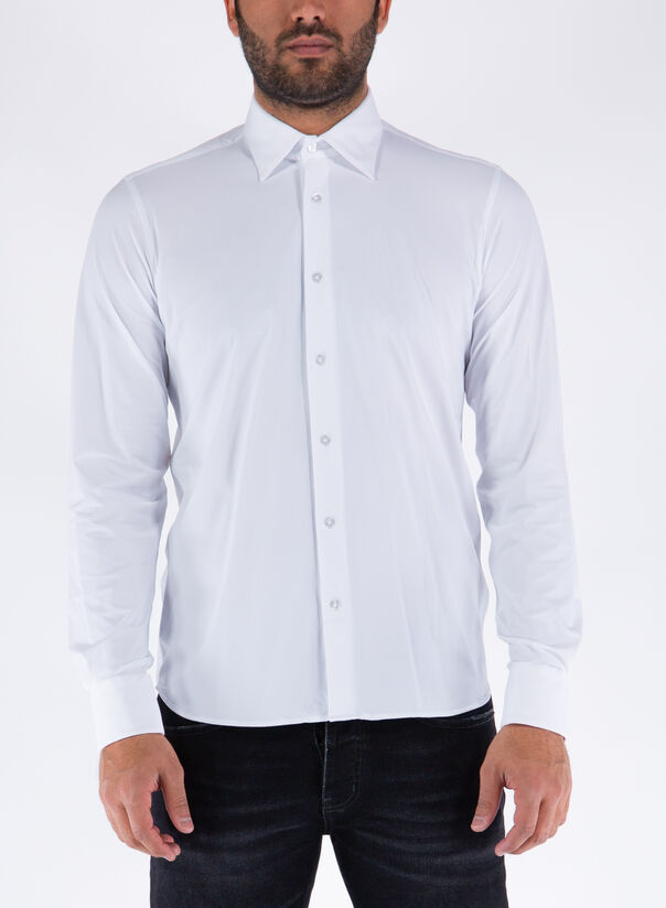 CAMICIA OXFORD, 09BIANCO, large