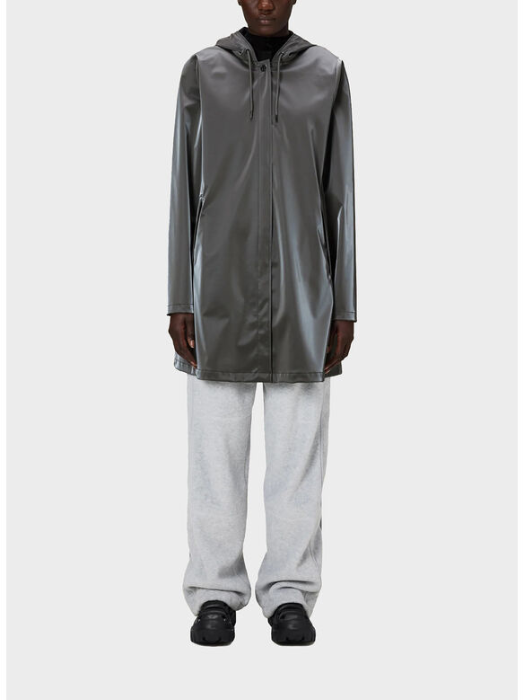 GIACCA A-LINE, 97 METALLIC GREY, medium