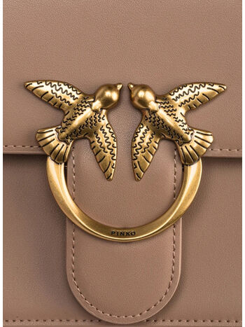 BORSA LOVE ONE CLASSIC, D01Q BEIGE, small
