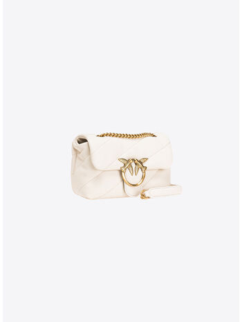 BORSA LOVE PUFF MINI, Z14Q BIANCO ORO, small