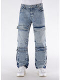 JEANS R3CA CARGO DENIM, 60 BLUE, thumb