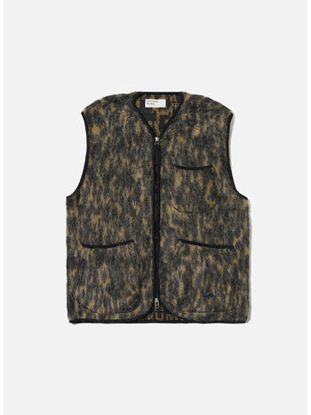 GILET DOLCE FLEECE, CHARCOAL, small