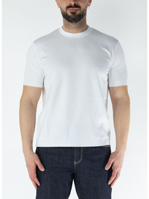 T-SHIRT BASIC ESSENTIAL, 1000 BIANCO, medium