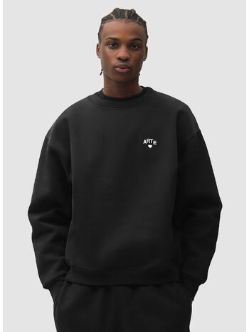 FELPA HEART, 1 BLACK, small