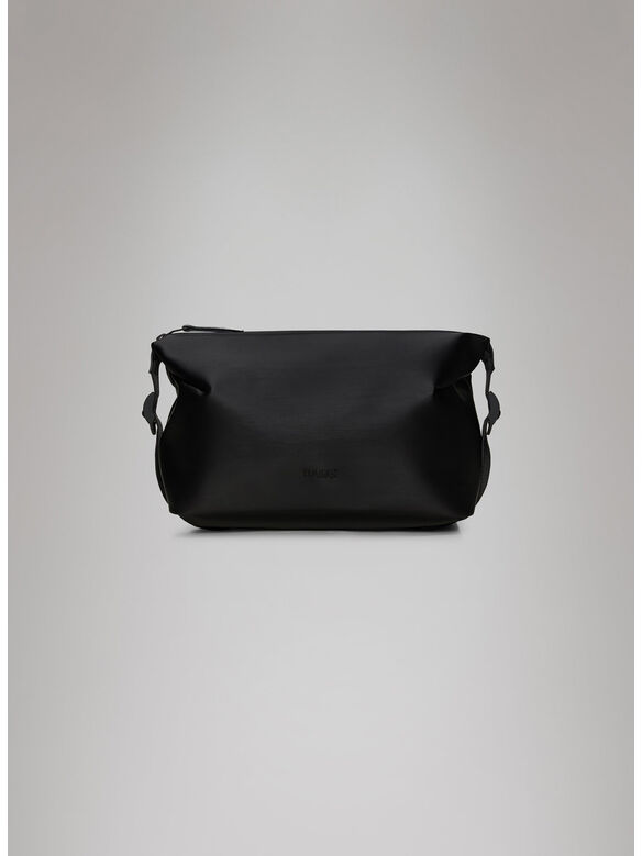 BORSA HILO WASH BAG UNISEX, 84 BLACK GRAIN, medium