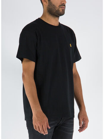 T-SHIRT CHASE, 00FXX BLACK/GOLD, small