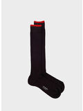 CALZA COTTON BASIC UNISEX, 0115 MARRONE, thumb