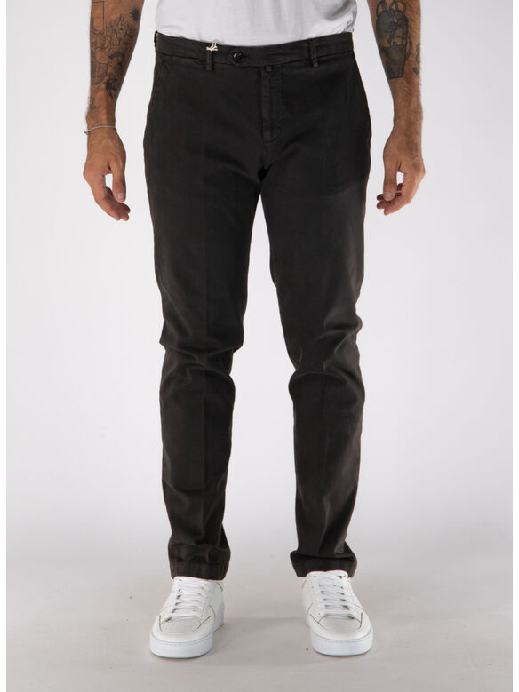 PANTALONE CHINO IN GABARDINA, 00056, medium
