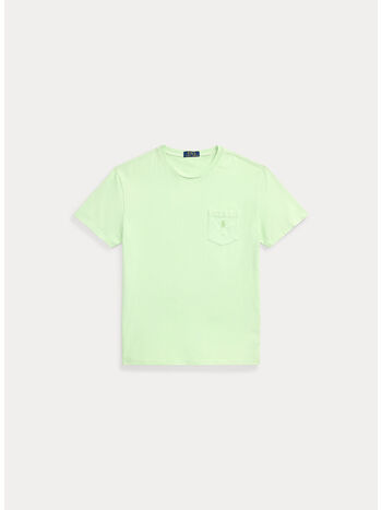 T-SHIRT CON TASCA A TINTURA MINERALE, , small