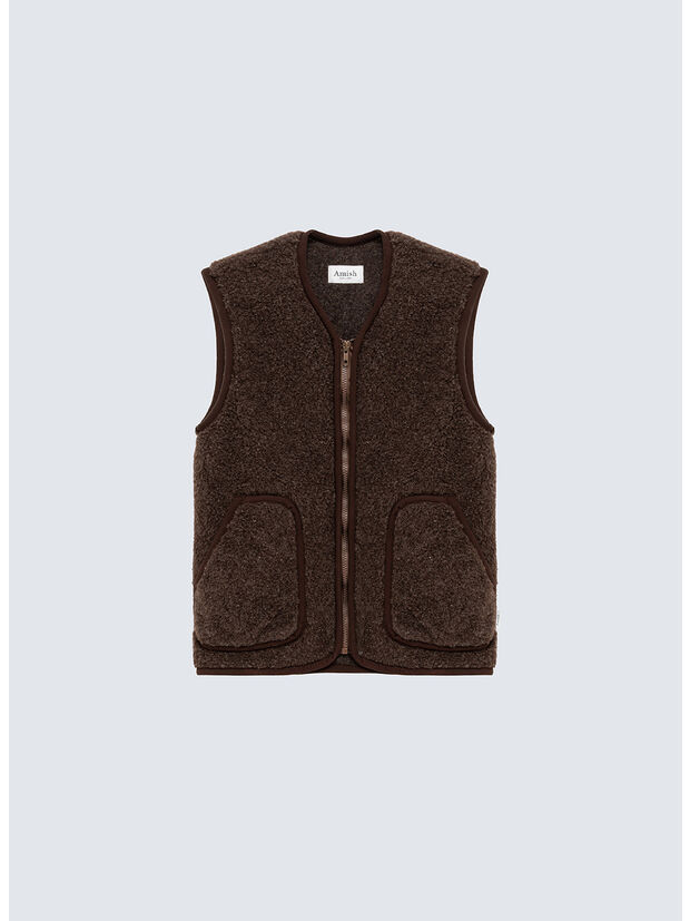 GILET YELLOSTONE, C0241 BROWN, large
