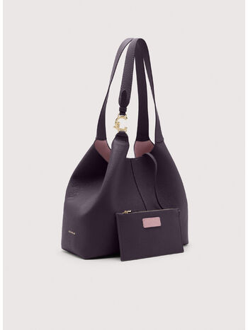 BORSA SHOPPING C-EASY, V87 PRUNE, small