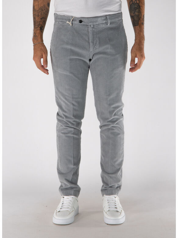 PANTALONE IN VELLUTO A COSTE, 00050, medium