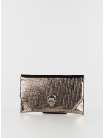 BORSA FLAT CLUTCH LIME, LGO, small