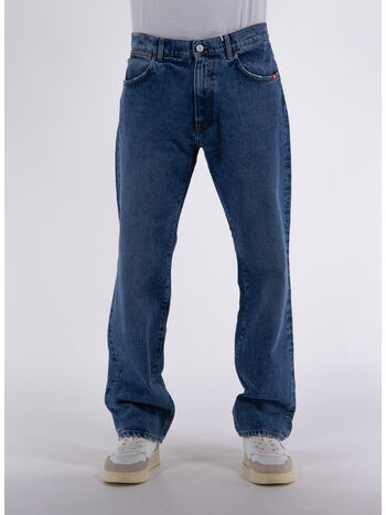 JEANS JAMES DIRTY USED DENIM, 999 BLACK, small