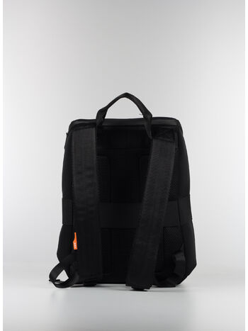 ZAINO IN NEOPRENE, BLACK, small
