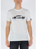 T-SHIRT CON STAMPA, 005 TPX BIANCO ISI, thumb
