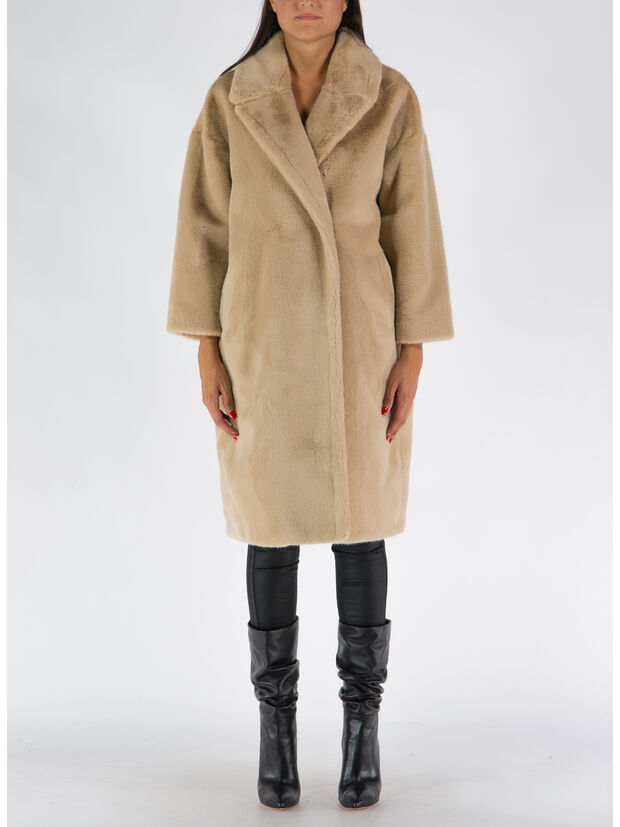 CAPPOTTO IN PELLICCIA, 002 PANC, large