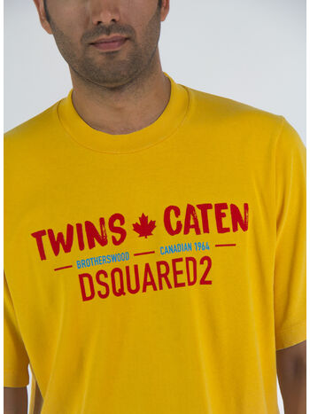 T-SHIRT TWINS CATEN, 175 YELLOW, small