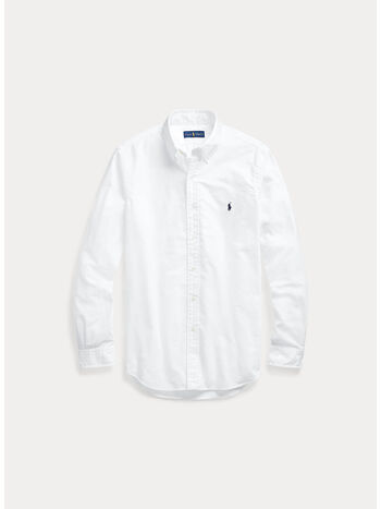CAMICIA OXFORD, WHITE, small