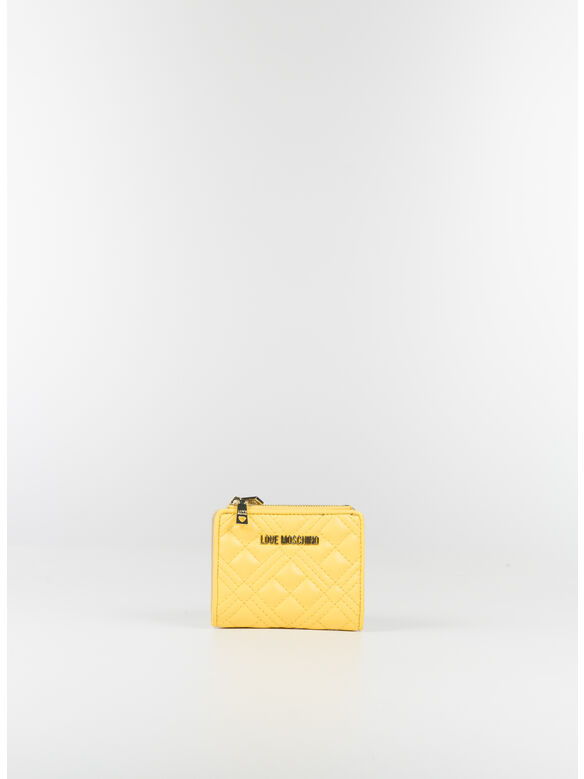 PORTAFOGLIO SHINY QUILTED, 400GIALLO, medium