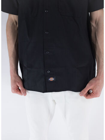 CAMICIA WORK, BLK1 BLACK, small