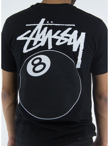 T-SHIRT 8 BALL, BLACK, small