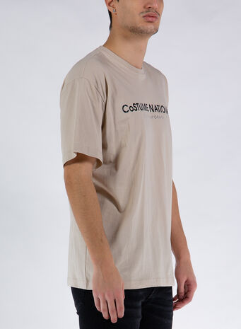 T-SHIRT LOOSE FIT, S220 - SABBIA, small