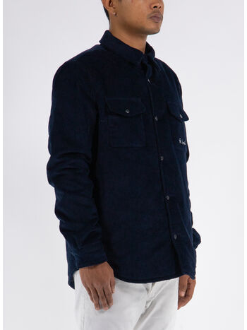CAMICIA CHALET, 00466E BLUE NAVY, small