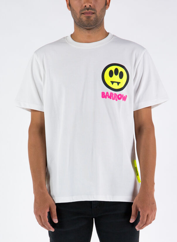 T-SHIRT CON STAMPA, 002OFFWHITE, large