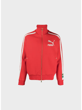 FELPA PUMA X RHUIGI T7 TRACK TOP, 11 FOR ALL TIME RED, small