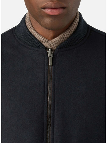 GILET SPENCER POCKET WOOL, 00029M 61 BLUE NAVY, small