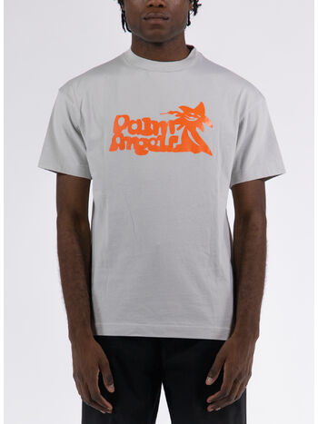 T-SHIRT "ENZO" CLASSIC TEE, 0520 LIGHT GREY ORANGE, small