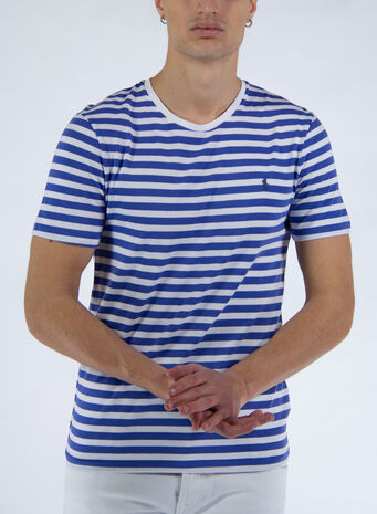 T-SHIRT A RIGHE, 002LIBERTYWHITE, small