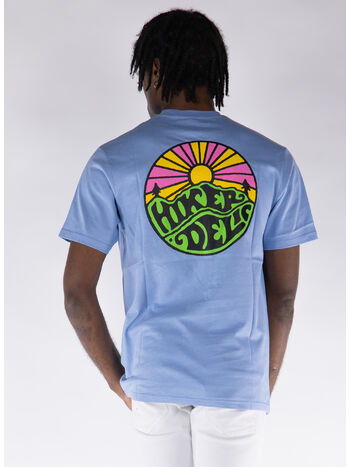 T-SHIRT ORIGINAL LOGO S/S, FJORD BLUE, small