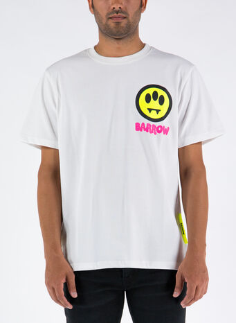 T-SHIRT CON STAMPA, 002OFFWHITE, small